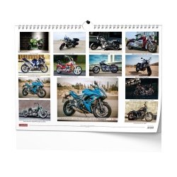 Kalendář Nástěnný kalendář - Motorbike - A3