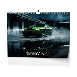 Kalendář Nástěnný kalendář - Dream Cars - A3