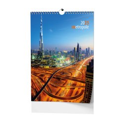 Kalendář Nástěnný kalendář - Metropole - A3