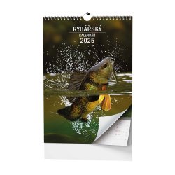 Kalendář Nástěnný kalendář - Rybářský kalendář  - A3