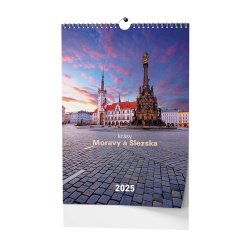 Kalendář Nástěnný kalendář - Krásy Moravy a Slezska - A3