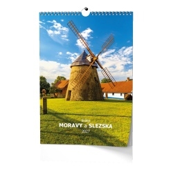 Kalendář Nástěnný kalendář - Krásy Moravy a Slezska - A3