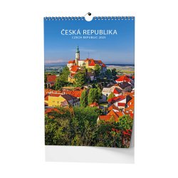 Kalendář Nástěnný kalendář - Česká republika - A3