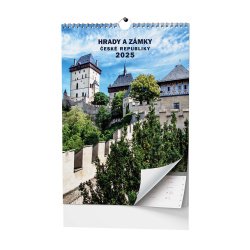 Kalendář Nástěnný kalendář - Hrady a zámky České republiky