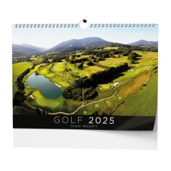 Kalendář Nástěnný kalendář - Golf - české resorty