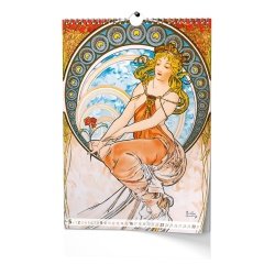 Kalendář Nástěnný kalendář A3 - Alfons Mucha 2027