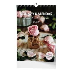 Kalendář Nástěnný kalendář - Voňavý kalendář Kouzlo domova - A3