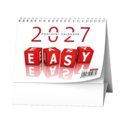 Kalendář Stolní kalendář - Pracovní kalendář EASY