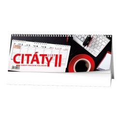 Kalendář Stolní kalendář - Pracovní kalendář CITÁTY II
