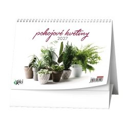 Kalendář Stolní kalendář - Pokojové květiny