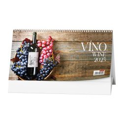 Kalendář Stolní kalendář - Víno