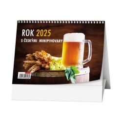 Kalendář Stolní kalendář - Rok 2025 s českými minipivovary