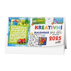 Kalendář Stolní kalendář - Kreativní kalendář pro děti