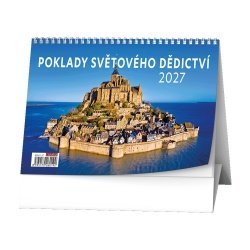 Kalendář Stolní kalendář - Poklady světového dědictví