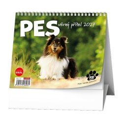 Kalendář Stolní kalendář - IDEÁL - Pes - věrný přítel /s psími jmény/