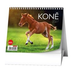 Kalendář Stolní kalendář - IDEÁL - Koně