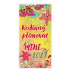 Kalendář MINI rodinný plánovač