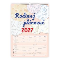 Kalendář Rodinný plánovač