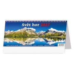 Kalendář Plánovací kalendář Svět hor