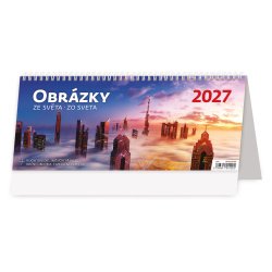 Kalendář Plánovací kalendář Obrázky ze světa