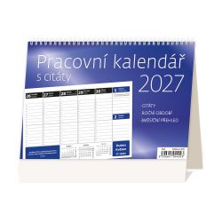 Kalendář Pracovní kalendář s citáty